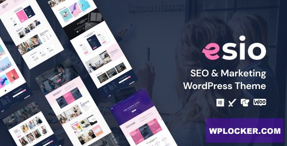Esio v1.1 - SEO & Marketing WordPress Theme