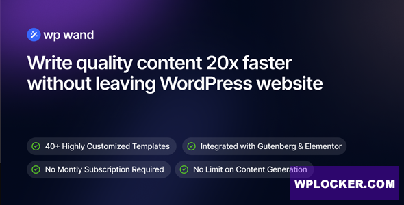 WP Wand Pro v1.1.8