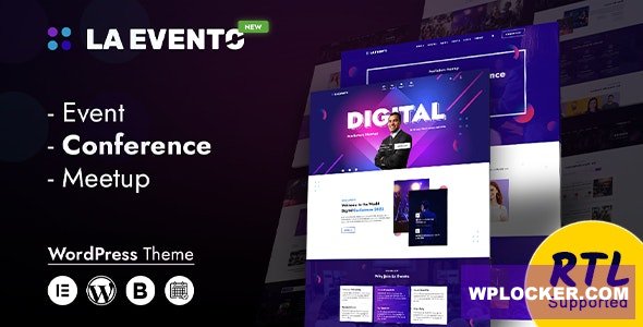 La Evento v1.2.0 - An Organized Event WordPress Theme