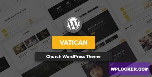 Vatican v1.4 - Church WordPress Theme