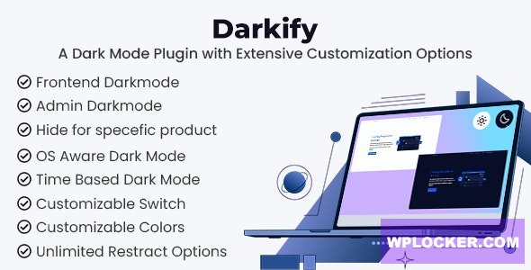 Darkify v1.0 - WordPress Dark Mode Plugin