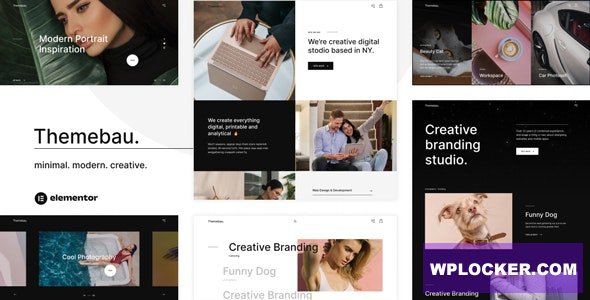 Themebau v1.0.0 – Minimal Portfolio & Agency WordPress Theme
