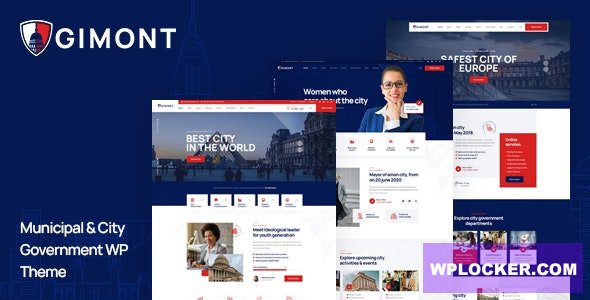 Gimont v1.0.4 - City Government WordPress Theme