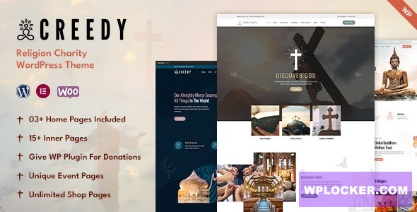 Creedy v1.0.3 - Religion, Church Theme