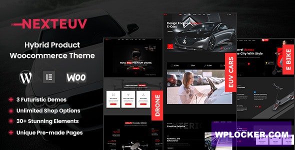 NextEuv v1.0.3 - EV Shop, Single Product Store