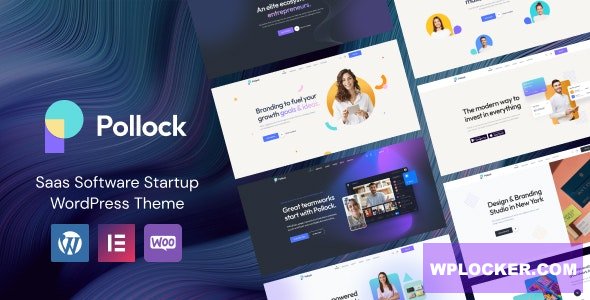Pollock v1.1.6 - Saas Software Startup WordPress Theme