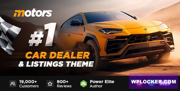 Motors v5.6.2 - Car Dealer, Rental & Listing WordPress theme