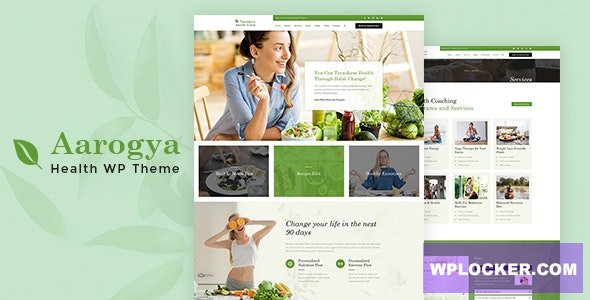 Aarogya v2.5 - Nutrition & Dietitian WordPress Theme