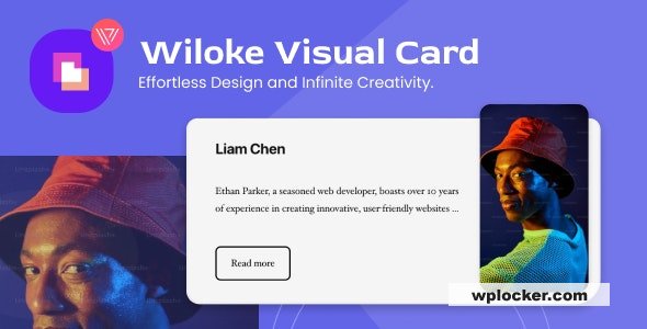 Wiloke Visual Card Elementor v1.0.0