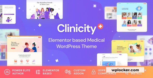 Clinicity v1.1.4 - Health & Medical Elementor Theme