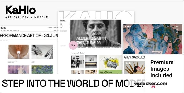 Kahlo v1.2 - Art Gallery and Museum Theme