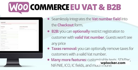 WooCommerce Eu Vat & B2B v12.8