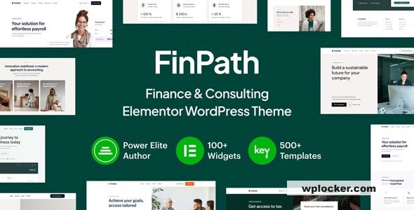 FinPath v1.2 - Finance & Consulting Elementor WordPress Theme