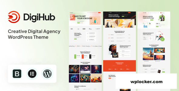 Digihub v1.0 - Digital Agency WordPress Theme