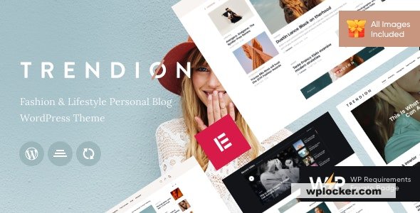 Trendion v2.14 - A Personal Lifestyle Blog and Magazine
