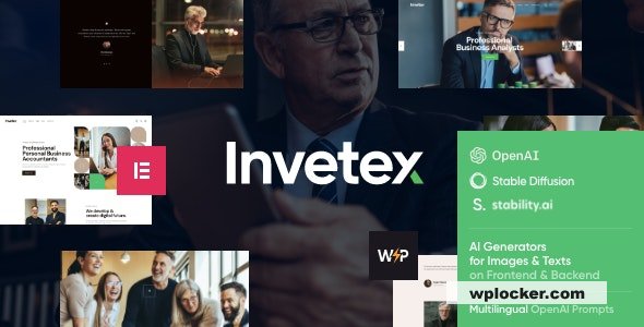 Invetex v2.0 - Business Consulting & Investments WordPress Theme + RTL