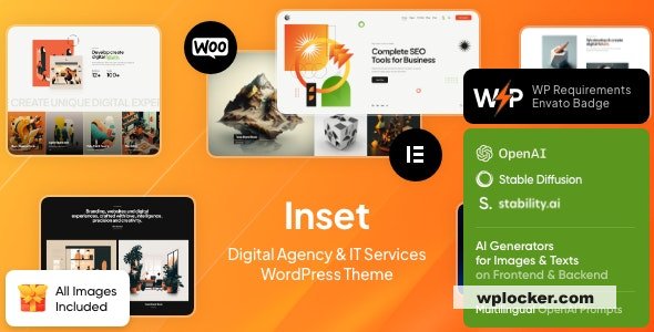 Inset v1.1.2 - Digital Agency & IT Services WordPress Theme