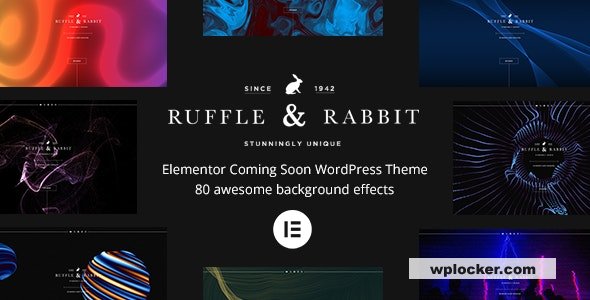 Rabbit v6.0.1 - Elementor Coming Soon WordPress Theme