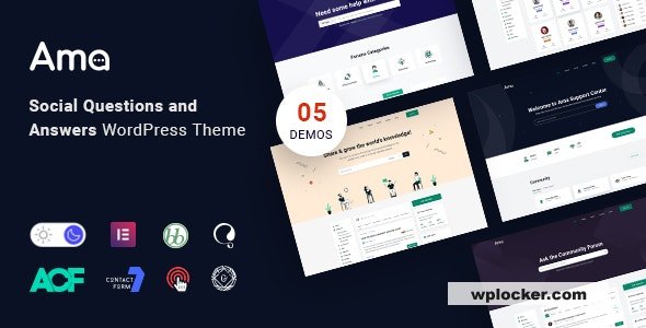AMA v1.4.0 - bbPress Forum WordPress Theme with Social Questions and Answers