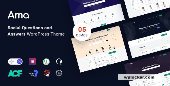 AMA v1.4.1 - bbPress Forum WordPress Theme with Social Questions and Answers