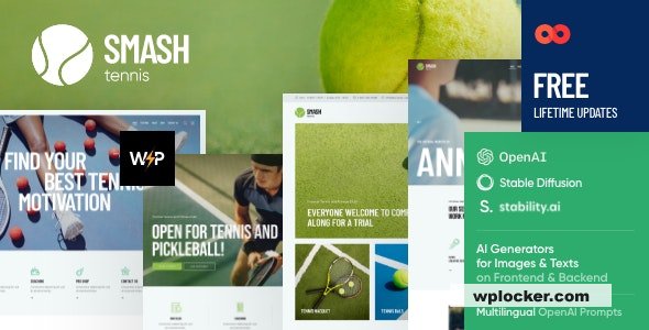 Smash - Tennis WordPress Theme