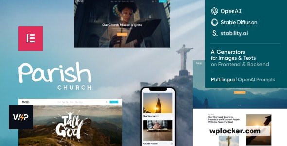 Parish v1.5.0 - Church, Religion & Charity WordPress Theme