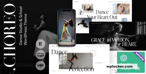Choreo v1.0 - Dance Studio & School WordPress Theme