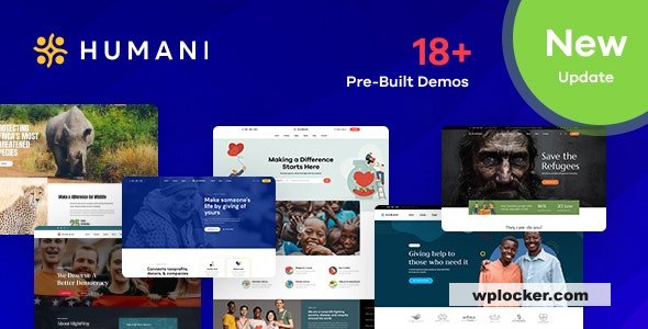 Humani v1.2.2 - Nonprofit & Charity WordPress Theme