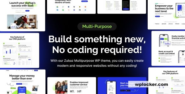 Zubaz v1.0.0 - SaaS & Startup WordPress Theme