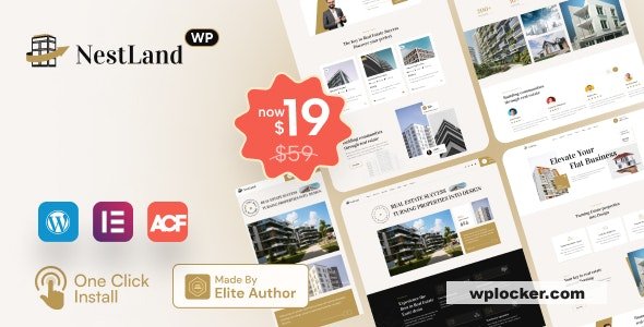 NestLand v1.0.0 - Real Estate WordPress Theme