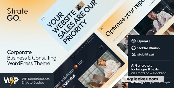 Stratego v1.0 - Corporate Business & Consulting WordPress Theme