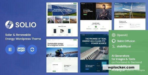 Solio v1.7 - Solar & Renewable Energy WordPress Theme