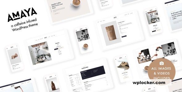 Amaya v2.20 - Coffee Shop WordPress Theme