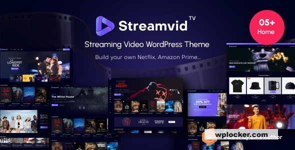 StreamVid v6.0.4 - Streaming Video WordPress Theme