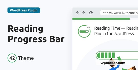 Reading Time v2.0.3 - Reading Progress Bar for WordPress