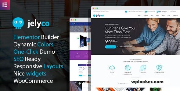 JelyCo v1.1.0 - ISP & Telecom WordPress Theme