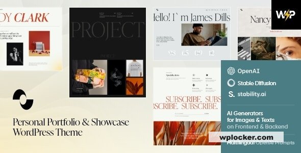 Showmax v1.0 - Personal Portfolio & Showcase WordPress Theme