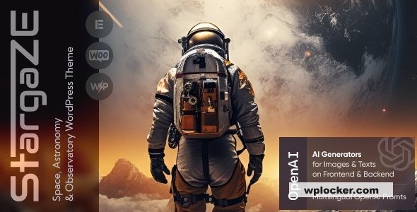 Stargaze v1.0 - Space, Astronomy and Observatory WordPress Theme
