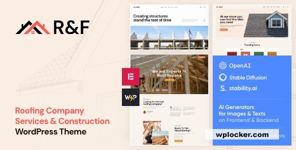R&F v1.0 - Roof & Floor WordPress Theme