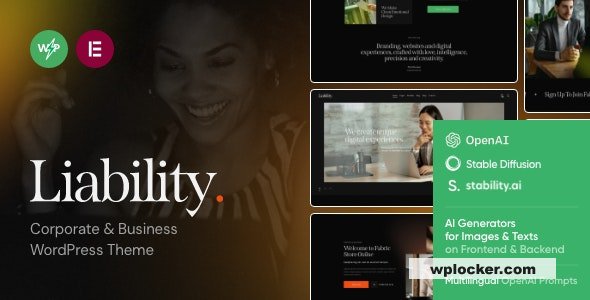 Liability v1.0 - Insurance & Finance WordPress Theme