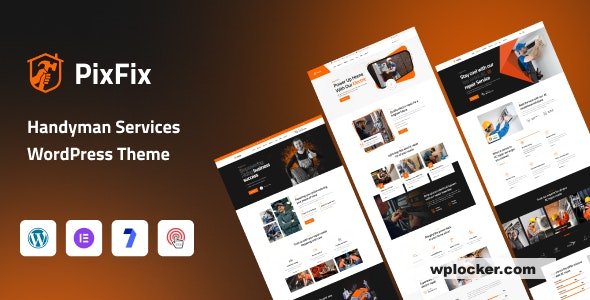 PixFix v1.0 - Handyman Services WordPress Theme