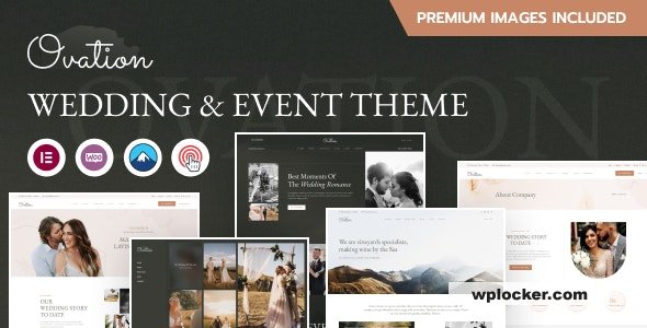 Ovation v1.0 - Wedding & Event Photography WordPress Theme