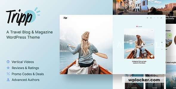 Tripp v1.3.3 - Travel Blog & Magazine WordPress Theme