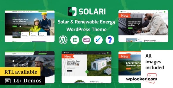 Solari v1.1.5 - Ecology & Solar Energy WordPress Theme