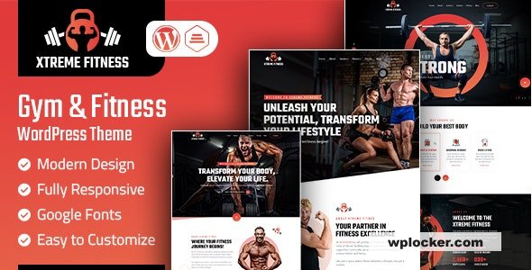 Xtreme Fitness v1.0 - Gym & Fitness WordPress Theme