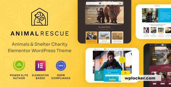 Animal Rescue v1.0.7 - Shelter Charity WordPress Theme