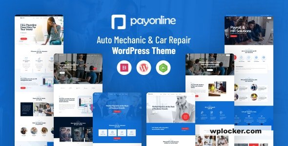 Payonline v2.8 - Online Payroll and HR Software WordPress Theme