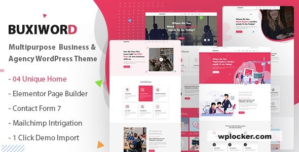Buxiword v1.2.3 - Digital Agency WordPress Theme