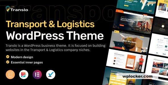 Translo v1.0.0 – Logistics and Transportation WordPress Theme