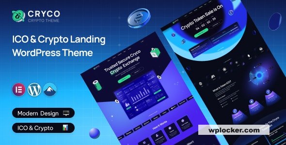 Cryco v1.0 - ICO & Crypto Landing WordPress Theme